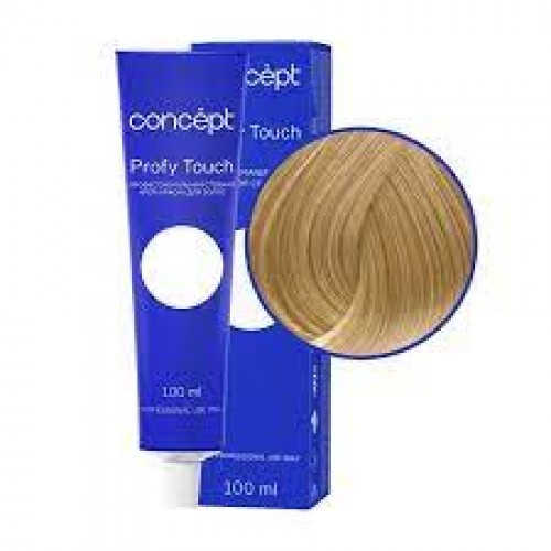 Concept / Профессиональный крем-краситель для волос Concept Profy Touch 10,37 очень светлый песочный блондин