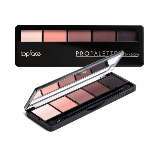 TopFace Палитра теней д/в 5цв Pro Pallette 015