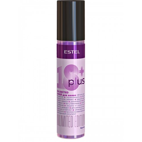 ESTEL PROFESSIONAL / Увлажняющий спрей ESTEL 18+ PLUS термозащита для волос, лёгкое расчёсывание, 200 мл