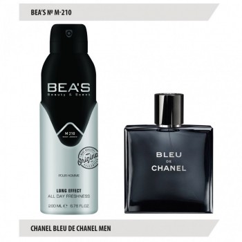 BEA'S M210 Парфюмированный дезодорант Chanel Bleu De Chanel men 200ml