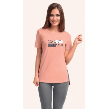 CLEVER LF20-839/2 футболка женская розовая  48