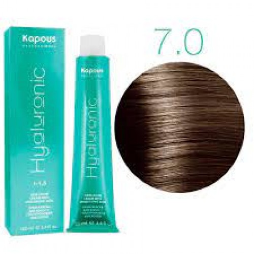 Kapous Professional Краска для волос Hyaluronic Acid 7.0 Блондин