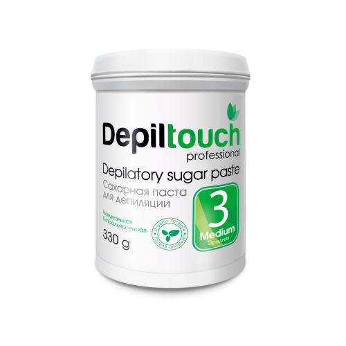 DEPILTOUCH Сахарная паста для депиляции Medium средняя 330гр