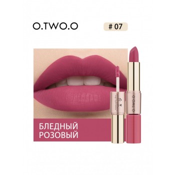 O.TWO.O Помада Rose Gold 2 in 1 тон 07 3.5 гр 9107-07