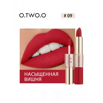 O.TWO.O Помада Rose Gold 2 in 1 тон 09 3.5 гр 9107-09