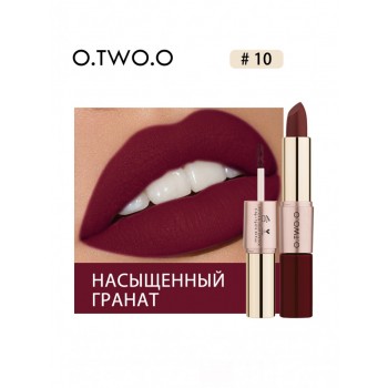 O.TWO.O Помада Rose Gold 2 in 1 тон 10 3.5 гр 9107-10