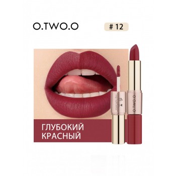 O.TWO.O Помада Rose Gold 2 in 1 тон 12 3.5 гр 9107-12