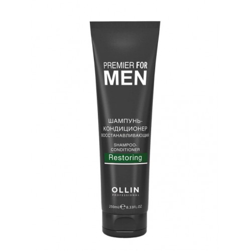 Ollin Professional / Шампунь-кондиционер PREMIER FOR MEN для восстановления волос, 250 мл