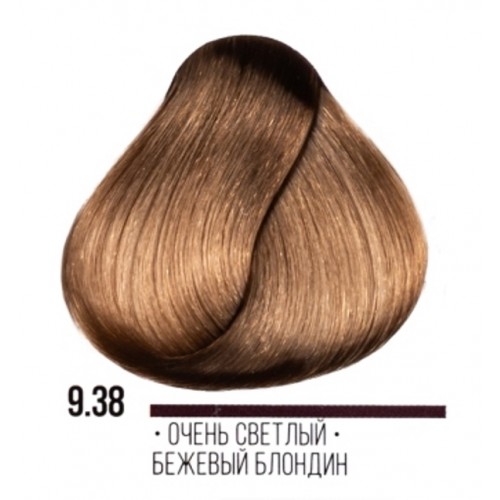 Kaaral AAA стойкая крем-краска для волос, 9,38 очень светлый бежевый блондин 100 мл