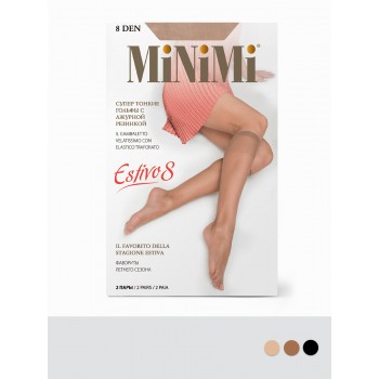 Гольфы  жен. Minimi Estivo 8 daino 2 пары