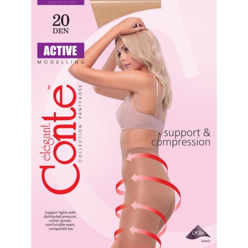 CONTE Elegant / Колготки женские Active 20 натур. 2