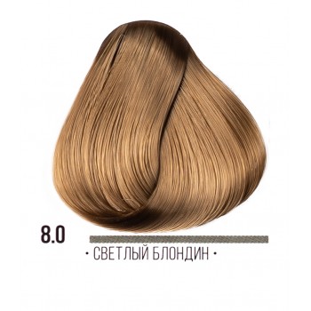 Kaaral / Крем-краска для волос 8.0 светлый блондин,100мл.серии ААА.