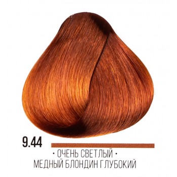 Kaaral AAA стойкая крем-краска для волос, 9.44 очень светлый медный блондин глубокий, 100 мл