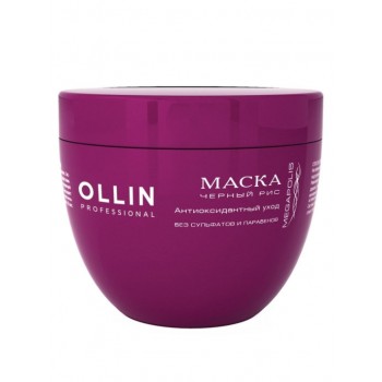 Ollin Professional / Маска MEGAPOLIS для восстановления волос на основе черного риса, 500 мл