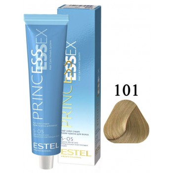 ESTEL PROFESSIONAL / Крем-краска 101 PRINCESS ESSEX S-OS для осветления волос супер блонд пепельный