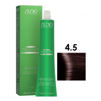 Kapous Professional / Крем-краска для окрашивания волос 4.5 темный махагон, 100 мл