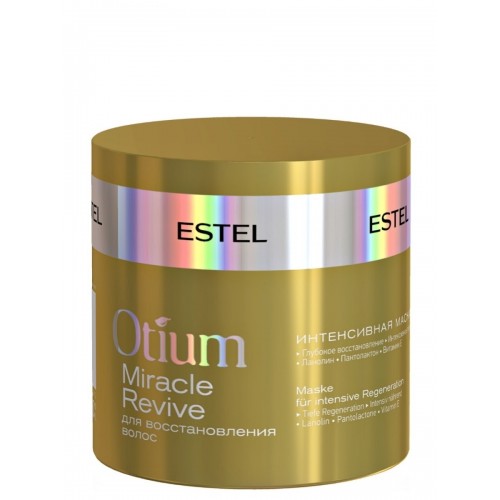 ESTEL PROFESSIONAL / Маска для волос OTIUM MIRACLE REVIVE для восстановления интенсивная, 300 мл
