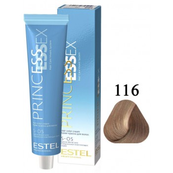 ESTEL PROFESSIONAL / Крем-краска 116 PRINCESS ESSEX S-OS для осветления волос супер блонд перламутровый