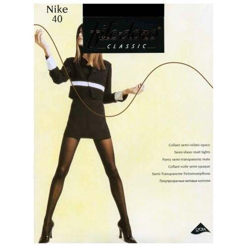 Filodoro Classic / Колготки женские FILODORO CLASSIC Nike 40 den  platino 3