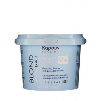 Kapous Professional / Пудра BLOND BAR для обесцвечивания волос с защитным комплексом 9+, 500 г