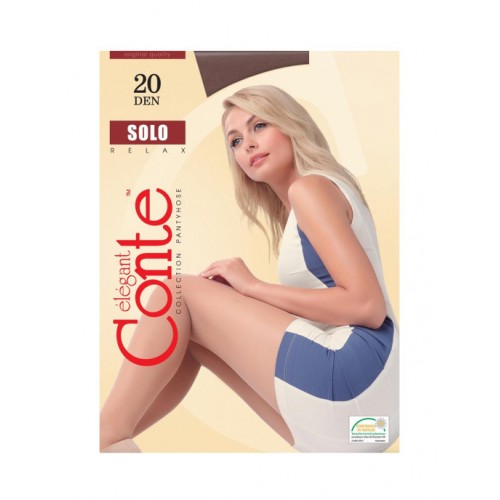 CONTE Elegant / Колготки женские Conte SOLO 20 mocca 2