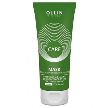 Ollin Professional / Маска CARE для восстановления волос Intensive Hair Structure Restore, 200 мл
