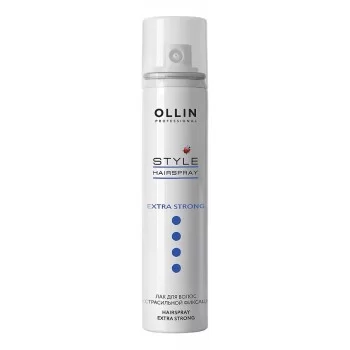 OLLIN STYLE Лак д/в экстрасильн.фикс 450мл