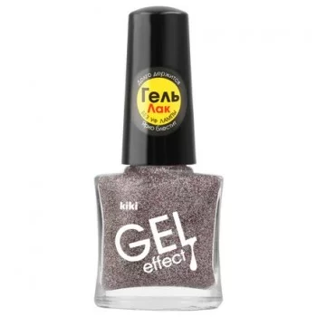 KIKI Лак для ногтей Gel Effect, 6 мл,  074