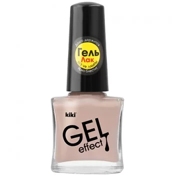 KIKI Лак для ногтей Gel Effect, 6 мл,  077
