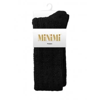 Minimi / Гольфы женские MiNiMi JACQUARD VAR. 2 480 den, гольфины, гольфы теплые черные. 23-25