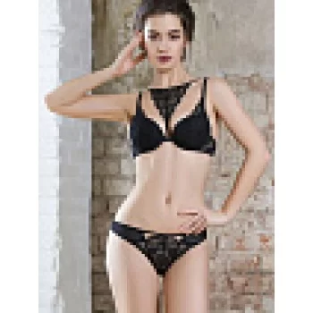MIOOCCHI  Трусы женские 7610 чер.  3