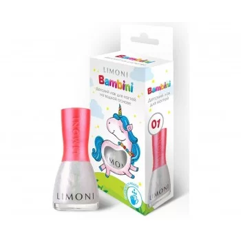 LIMONI Bambini Лак для ногтей тон 01 7мл